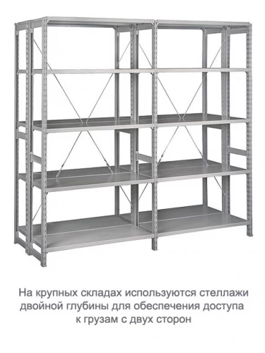 Стеллаж для одежды ТСУ 3/4 (3000х1060х600) У