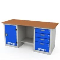 Верстак двухтумбовый WOKER PRO 2104.1800