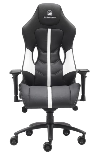 Кресло геймерское Jaguar (экокожа черно-белая)